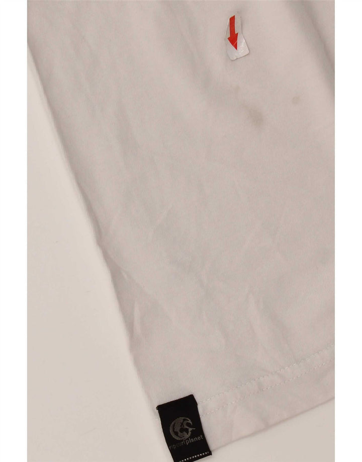 Camiseta masculina Rip Curl Graphic Top Médio Branco