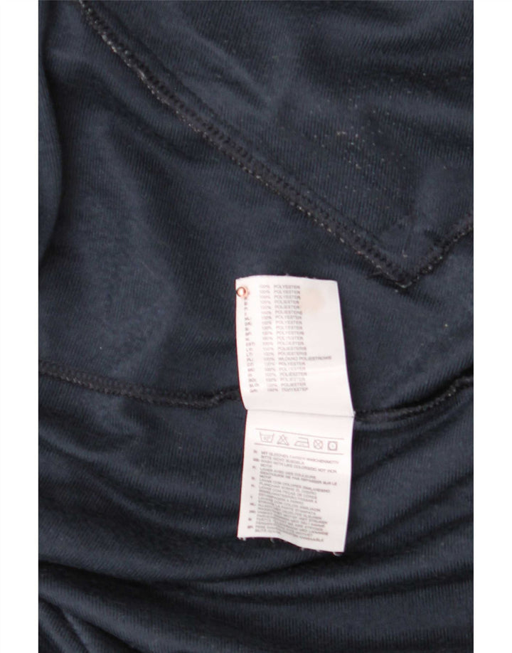 Adidas Mens Tracksuit Top Jacket UK 42/44 Grande Azul Marinho Poliéster