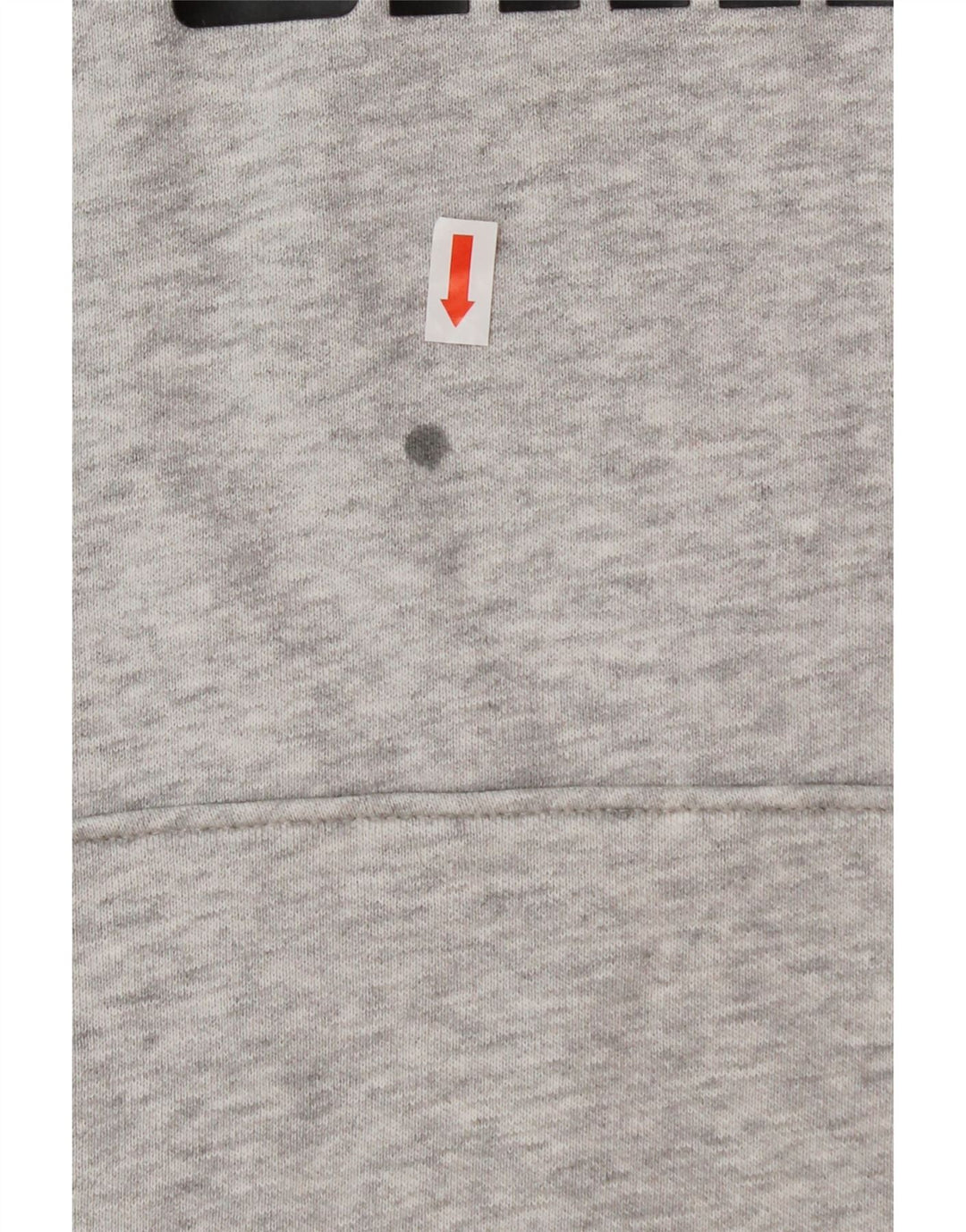 PUMA Womens Graphic Hoodie Jumper UK 12 Medium Grey Cotton Vintage Puma and Second-Hand Puma from Messina Hembry 