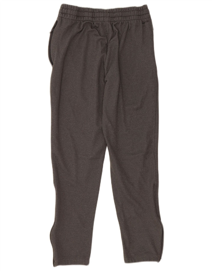 Adidas Mens Calças de treino Joggers Pequeno Poliéster Cinza
