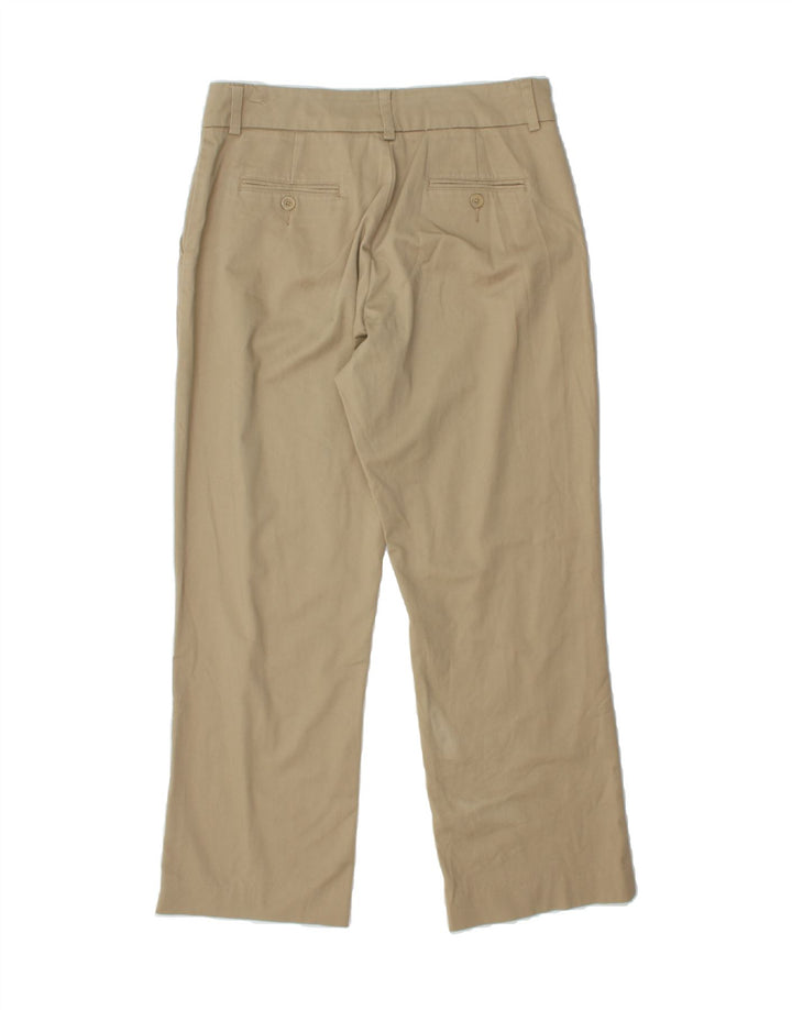 LEE Womens Straight Chino Trousers US 8 Medium W30 L28 Beige Cotton Vintage Lee and Second-Hand Lee from Messina Hembry 