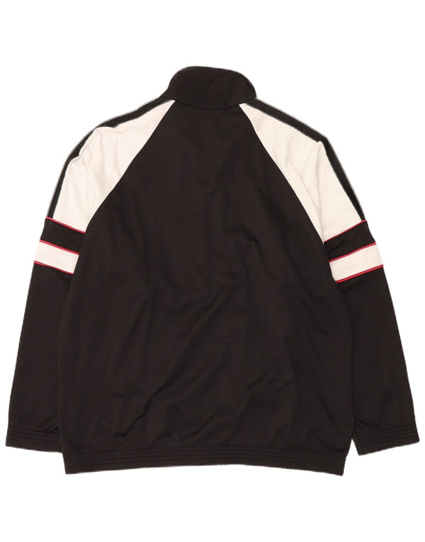 ASICS Mens Graphic Tracksuit Top Jacket IT 56 XL Preto Colourblock