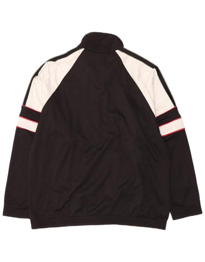 ASICS Mens Graphic Tracksuit Top Jacket IT 56 XL Preto Colourblock