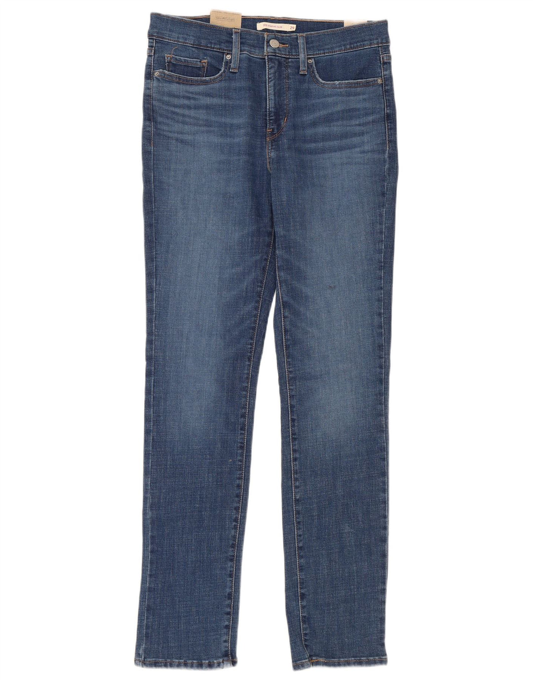 Calça jeans feminina Levi's 312 Shaping Slim W29 L32 azul algodão