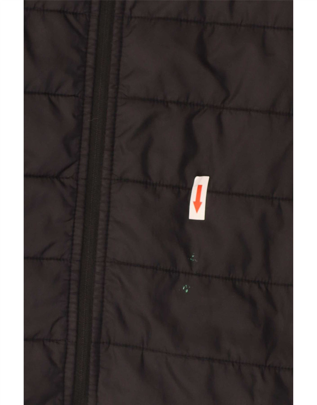 Jaqueta acolchoada masculina Levi's UK 40 grande poliéster preto