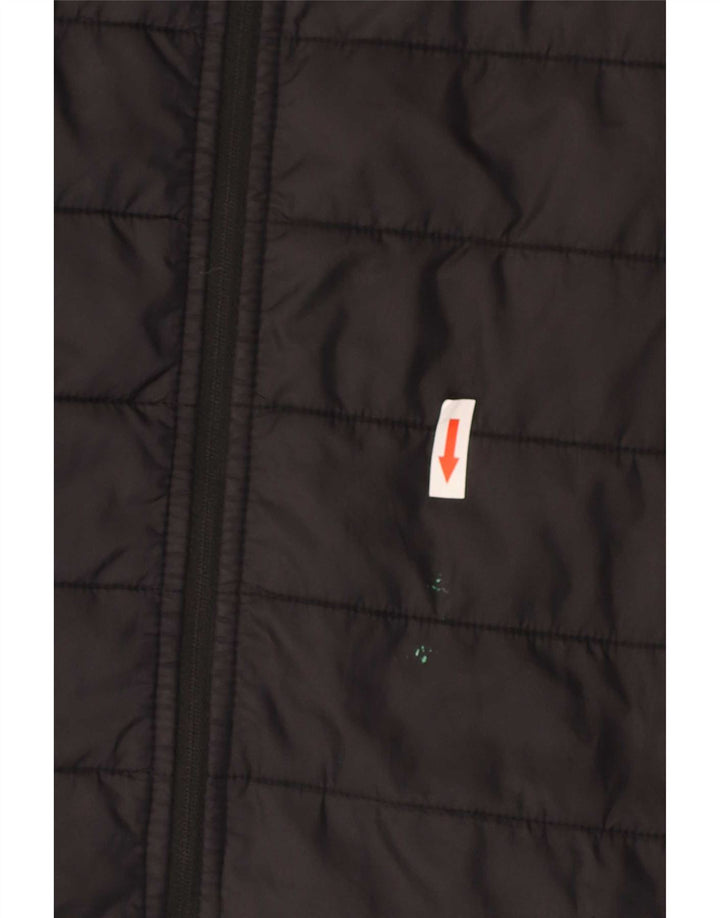 Jaqueta acolchoada masculina Levi's UK 40 grande poliéster preto