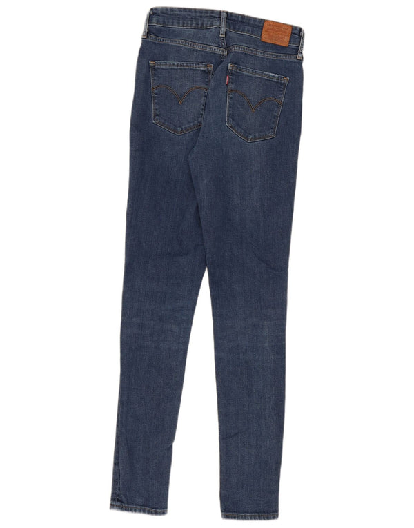 Calça jeans feminina Levi's 721 High Rise Skinny W28 L32 azul algodão