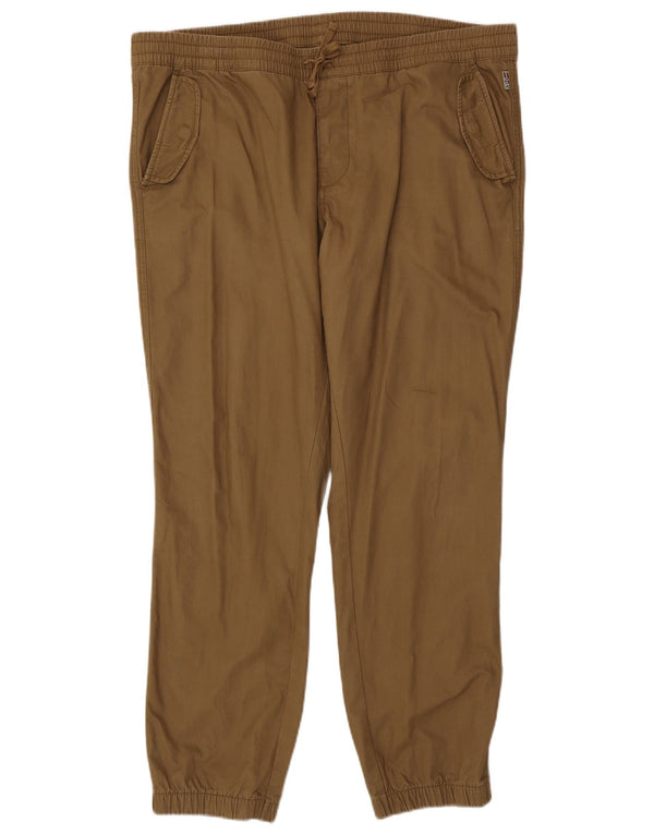 Napapijri Mens Joggers Calça Casual 3XL W46 L31 Algodão Bege