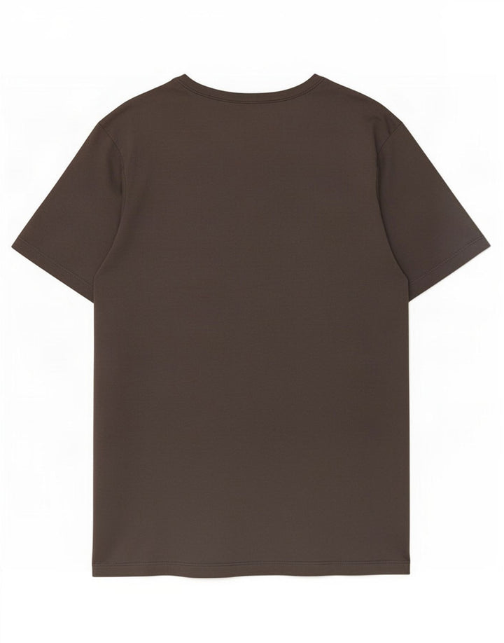 Camiseta feminina Hugo Boss UK 14 grande cinza