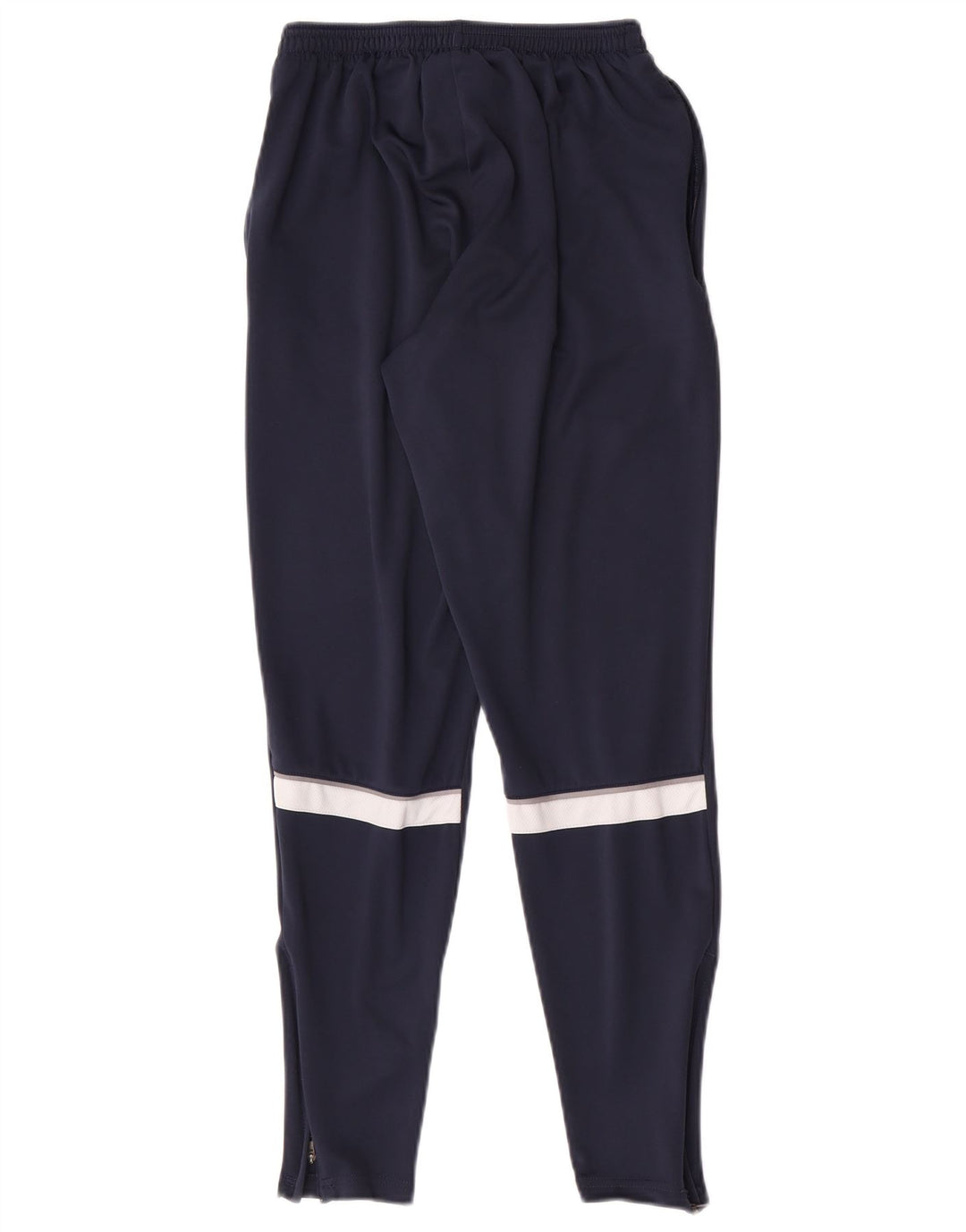 Calça de treino Nike Boys 8-9 anos pequena azul marinho colorblock