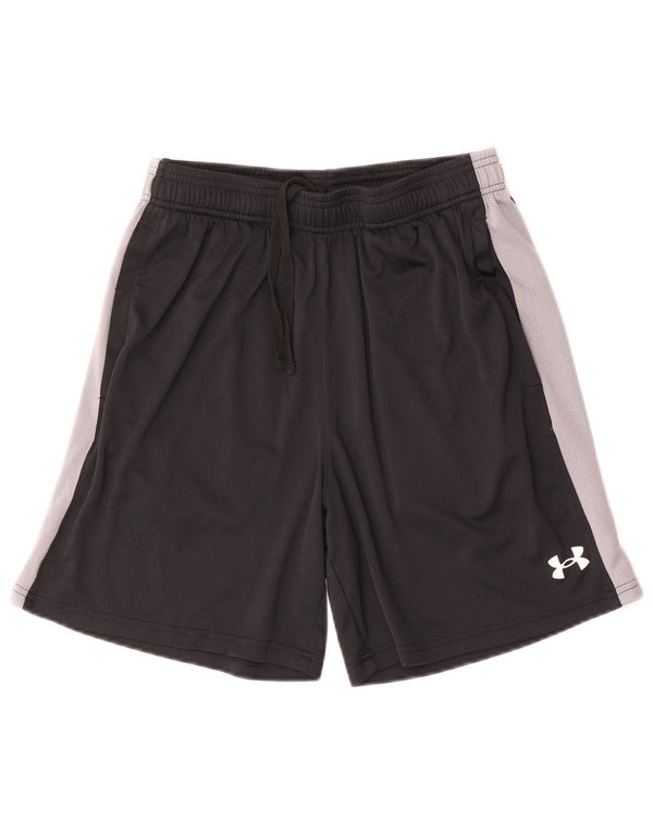 Under Armour Mens Sport Shorts Médio Preto Colourblock Poliéster