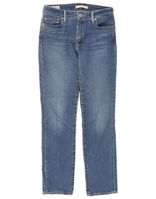 Calça jeans feminina Levi's 712 Slim W29 L30 azul algodão