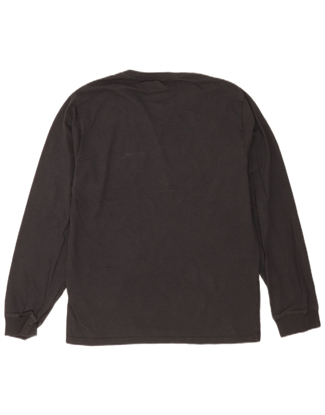 Levi's Mens Standard Top Manga Longa Médio Algodão Preto