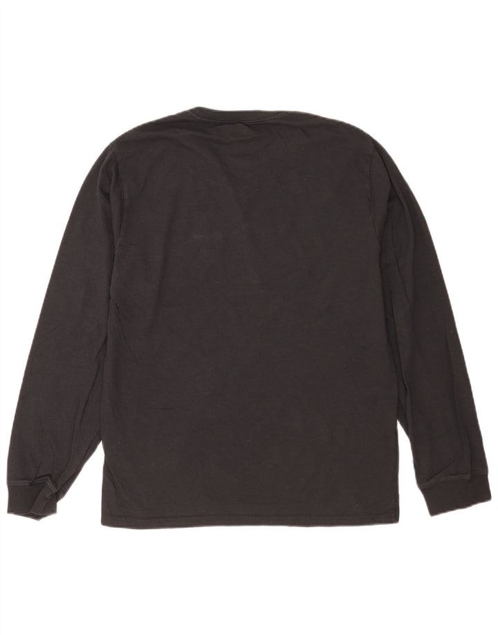 Levi's Mens Standard Top Manga Longa Médio Algodão Preto