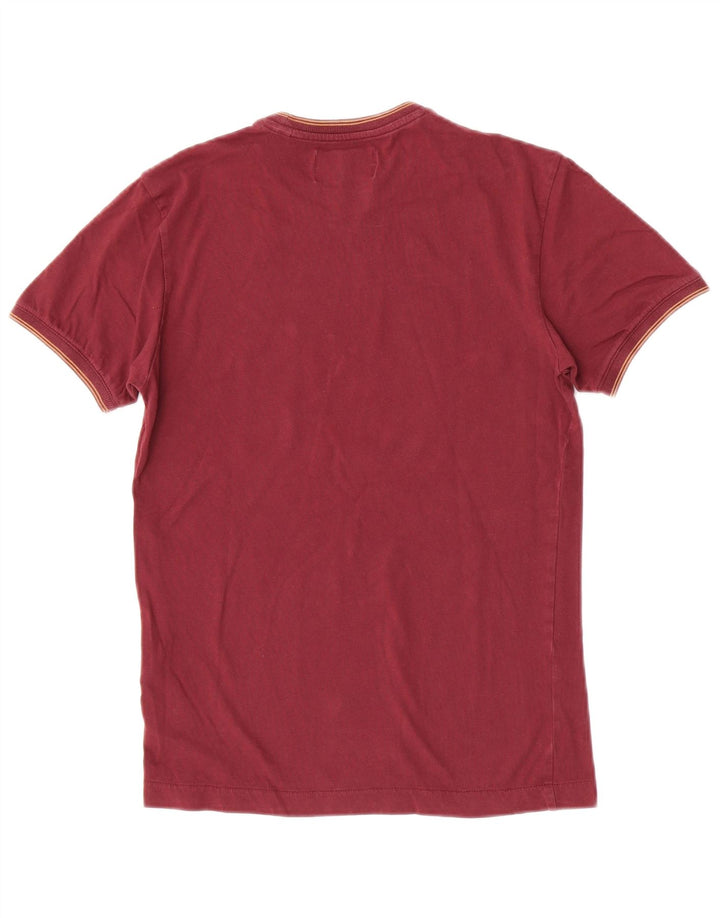 Camiseta masculina Penguin Top pequeno algodão marrom