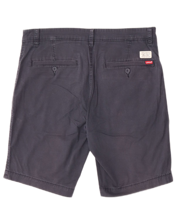 Levi's Mens Chino Shorts W31 Medium Navy Blue Cotton
