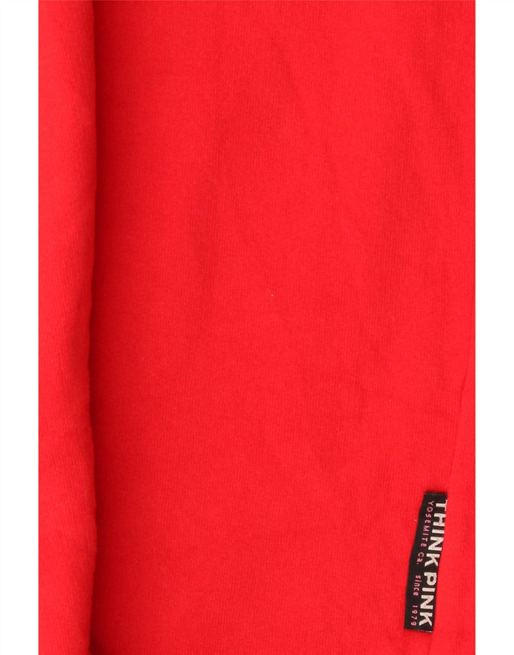 Suéter gráfico masculino THINK PINK grande vermelho