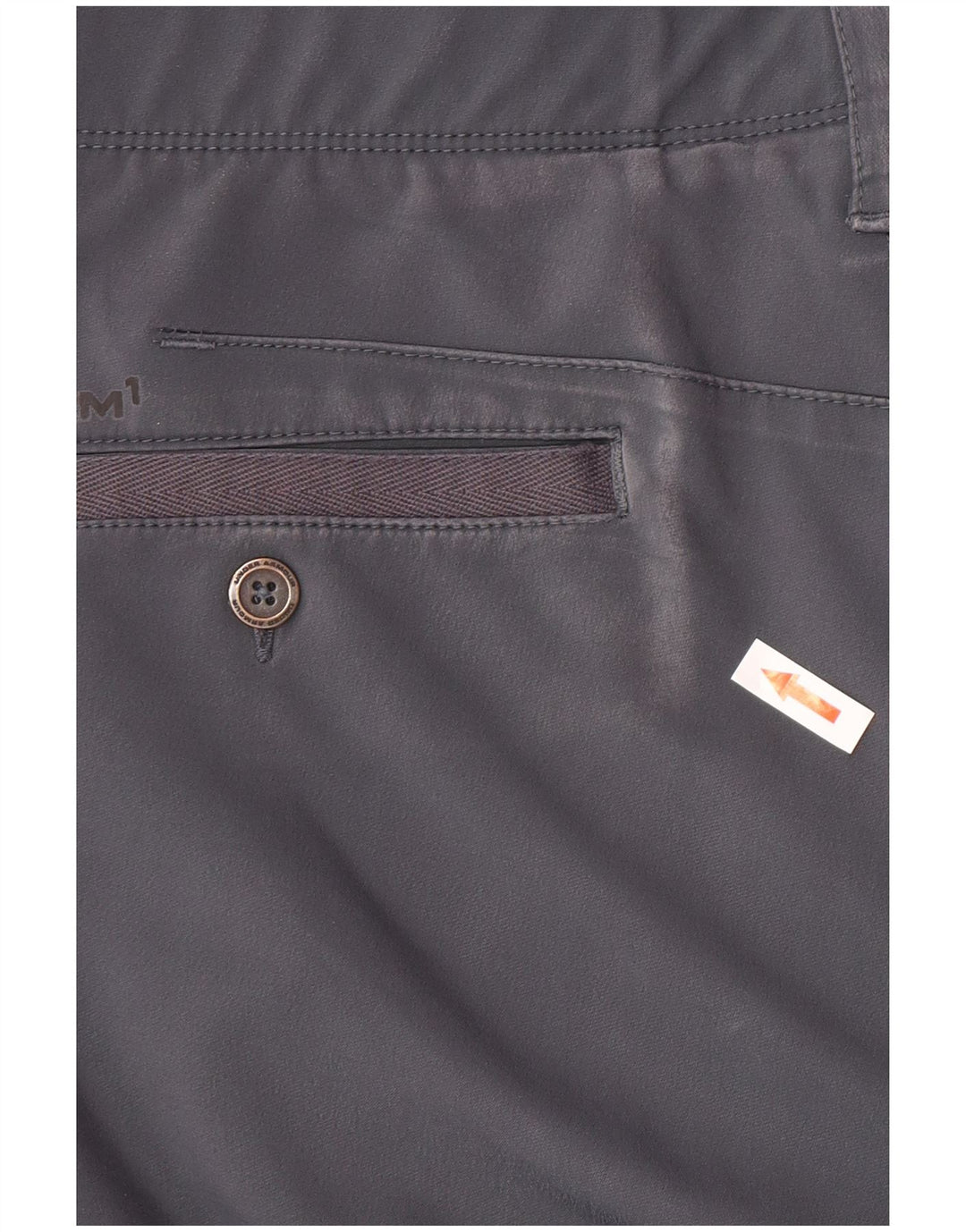 Calça Chino Regular Masculina Under Armour W34 L34 Cinza Poliéster
