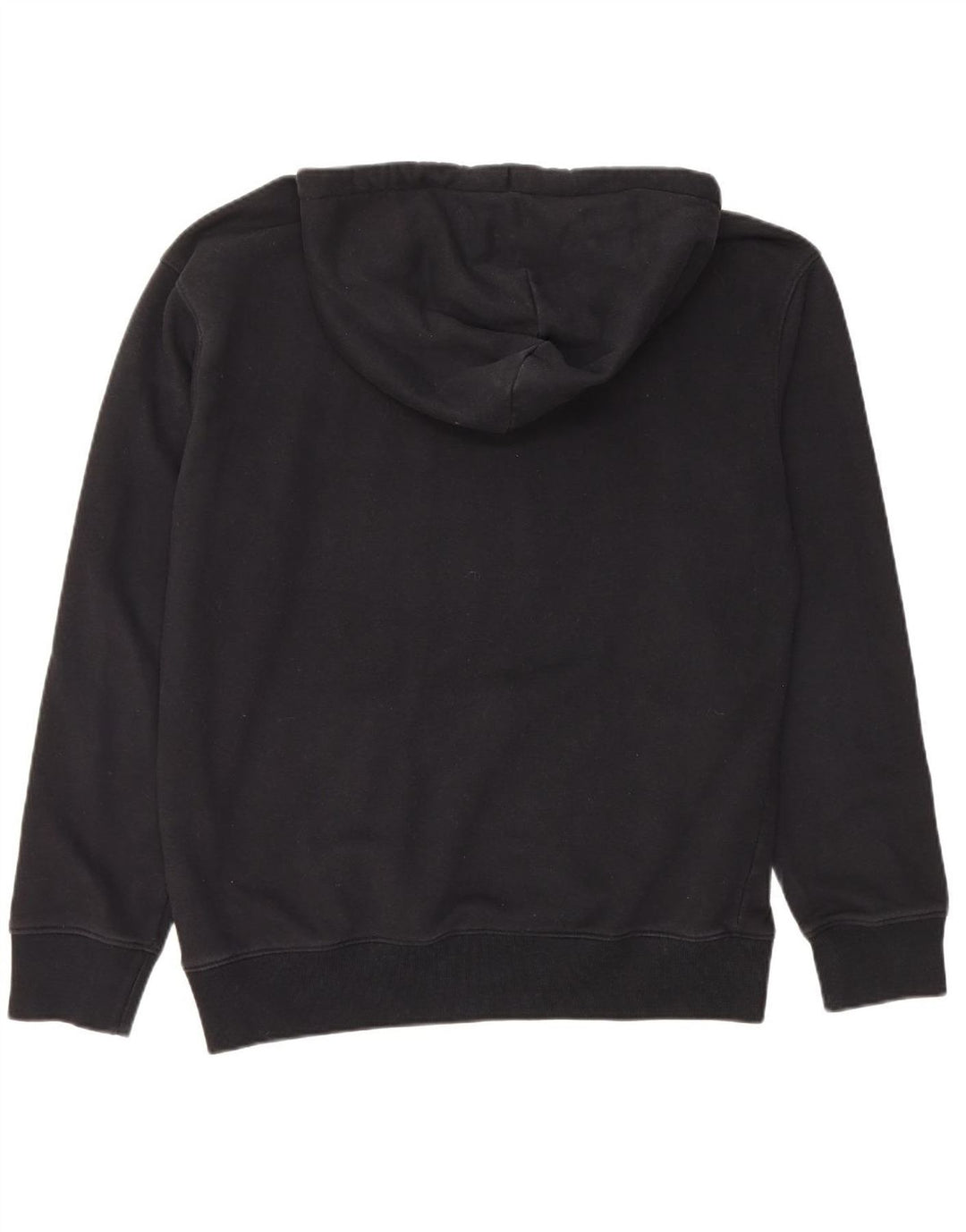 HOLLISTER masculino gráfico moletom com capuz médio algodão preto