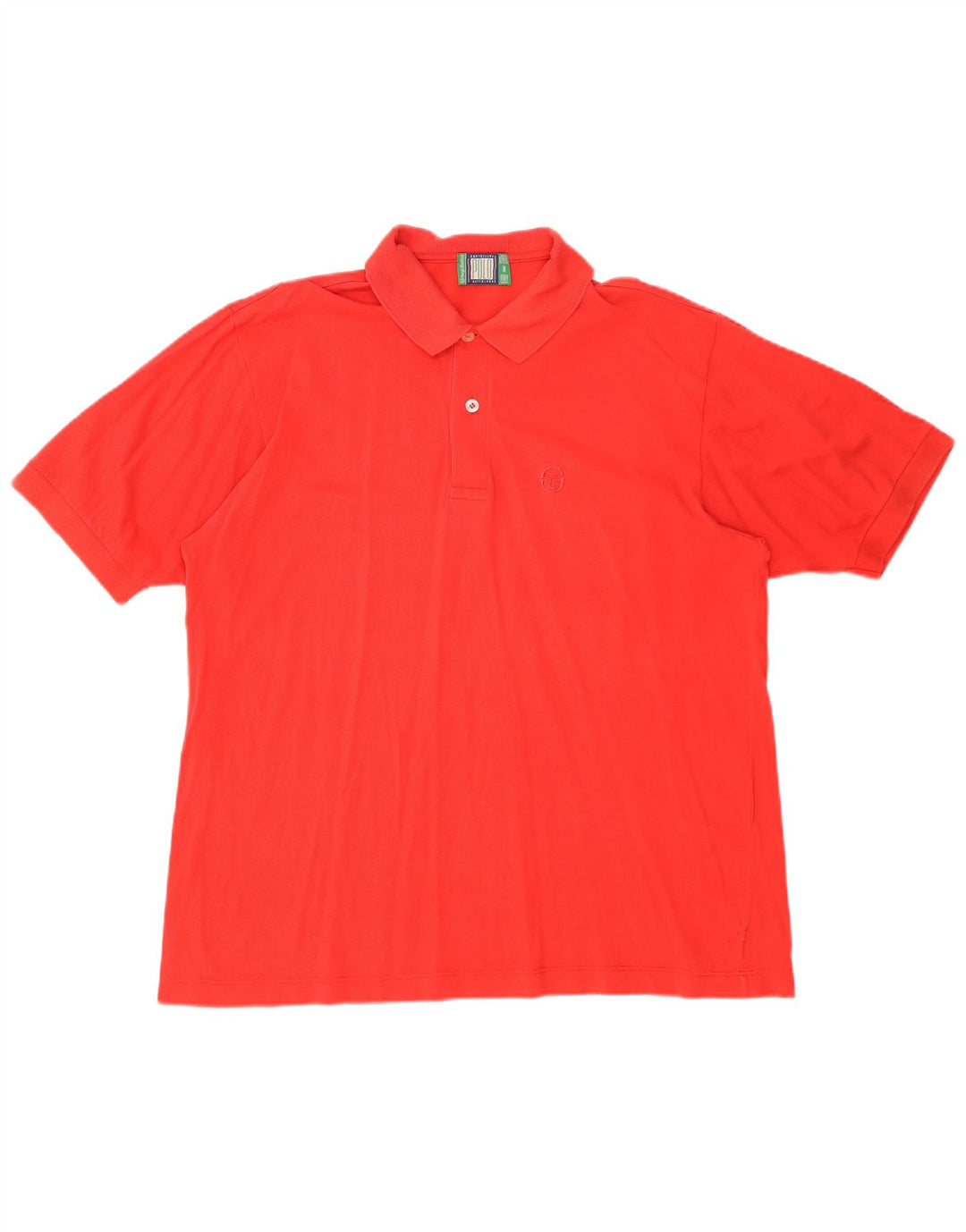 Camisa pólo masculina Sergio Tacchini grande vermelha