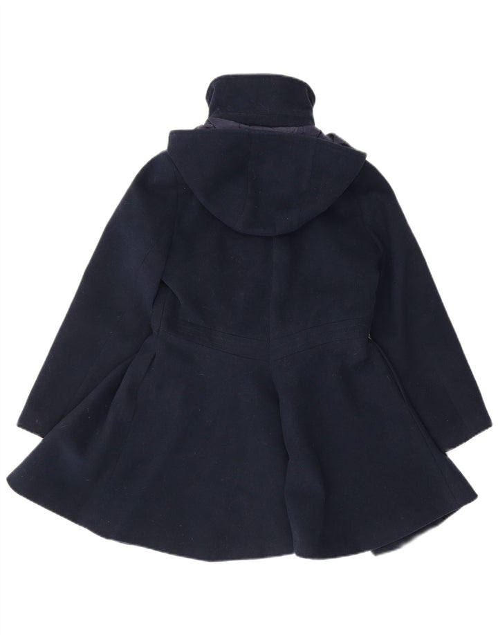 Monsoon Casaco princesa com capuz para meninas 9-10 anos azul marinho poliéster