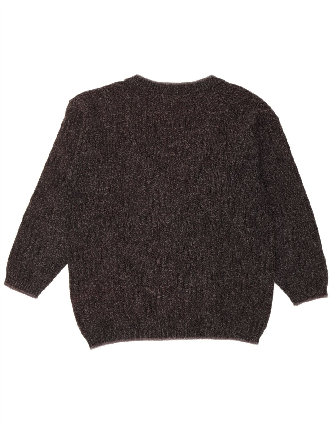 Suéter Cardigan Masculino Vintage XL Preto