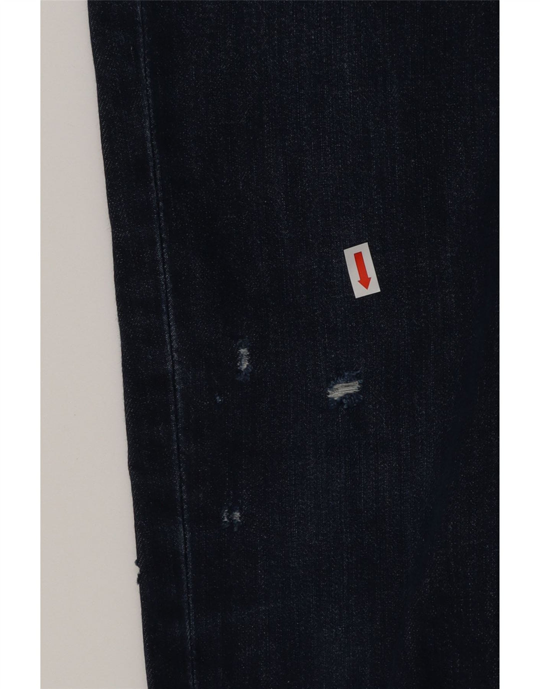 Jeans retos femininos LEVI'S W28 L32 algodão azul