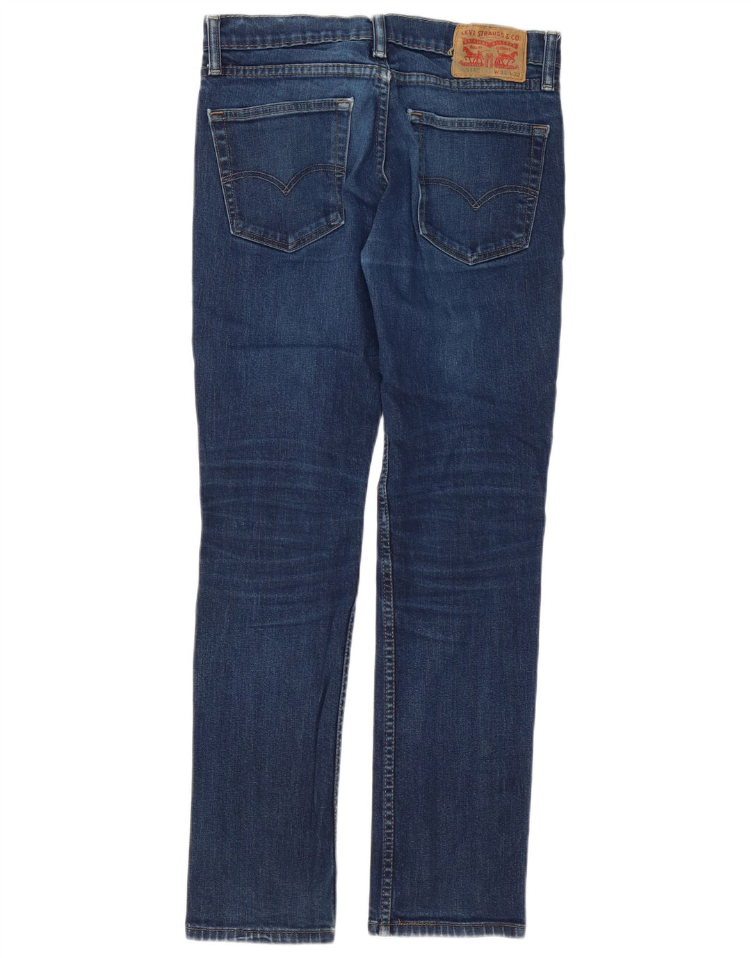 Levi's Masculino 511 Slim Jeans W31 L30 Azul Marinho Algodão