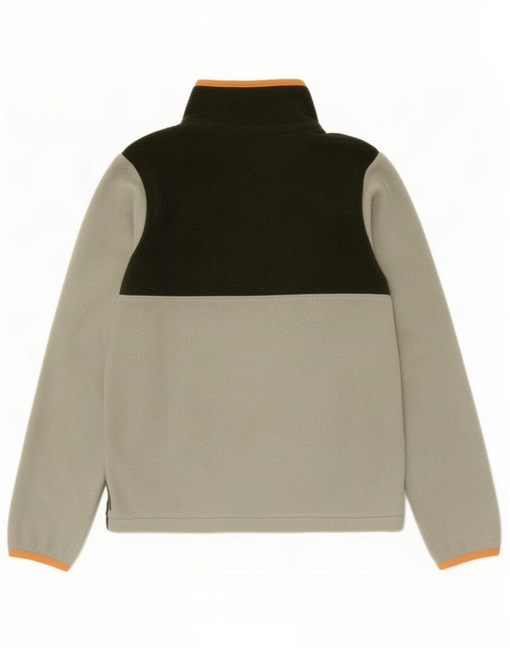 Jaqueta Columbia Boys Fleece 14-15 Anos Grande Poliéster Colorblock Verde