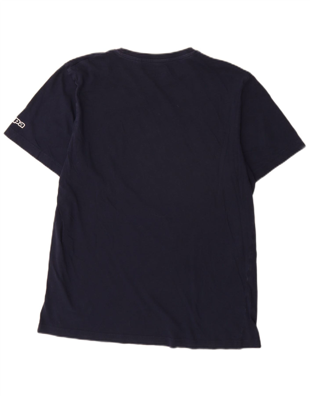 Camiseta gráfica masculina Kappa Top grande azul marinho