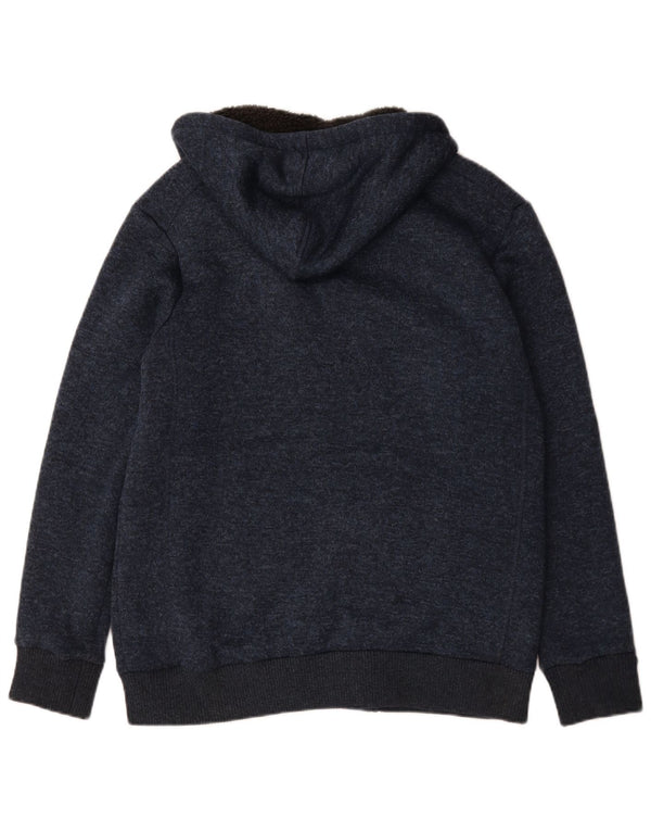 Jaqueta bomber masculina de malha Mountain Warehouse Reino Unido 40 grande azul marinho manchada