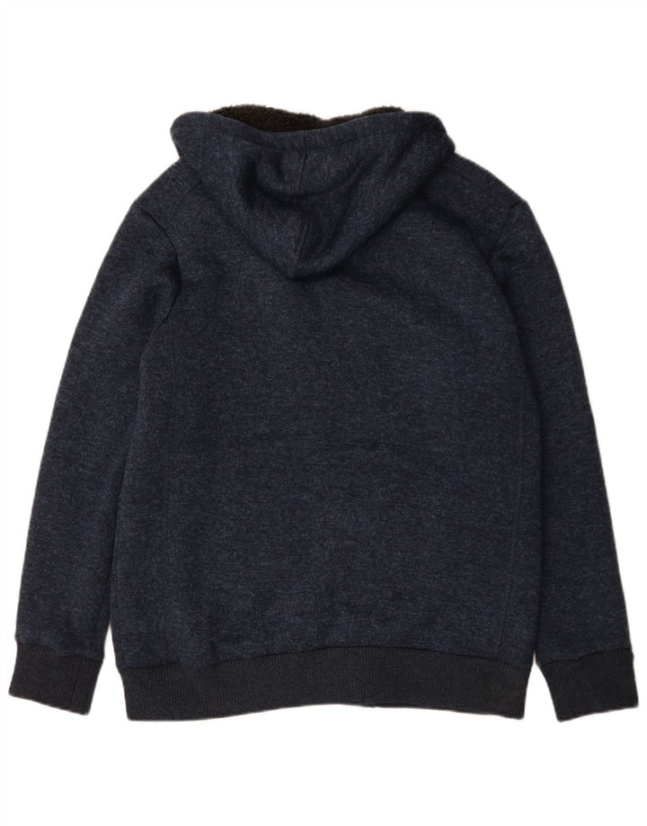 Jaqueta bomber masculina de malha Mountain Warehouse Reino Unido 40 grande azul marinho manchada
