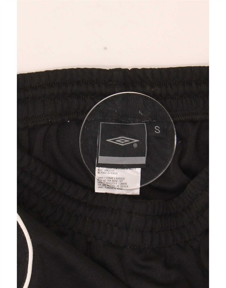 Calça de treino masculina Umbro joggers poliéster preto pequeno