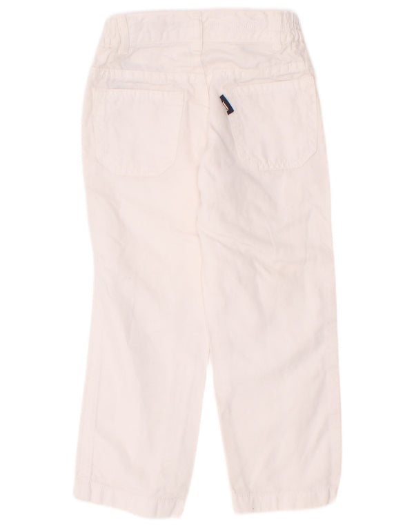 Calça Jeckerson Boys Reta Casual 2-3 Anos W18 L15 Algodão Branco