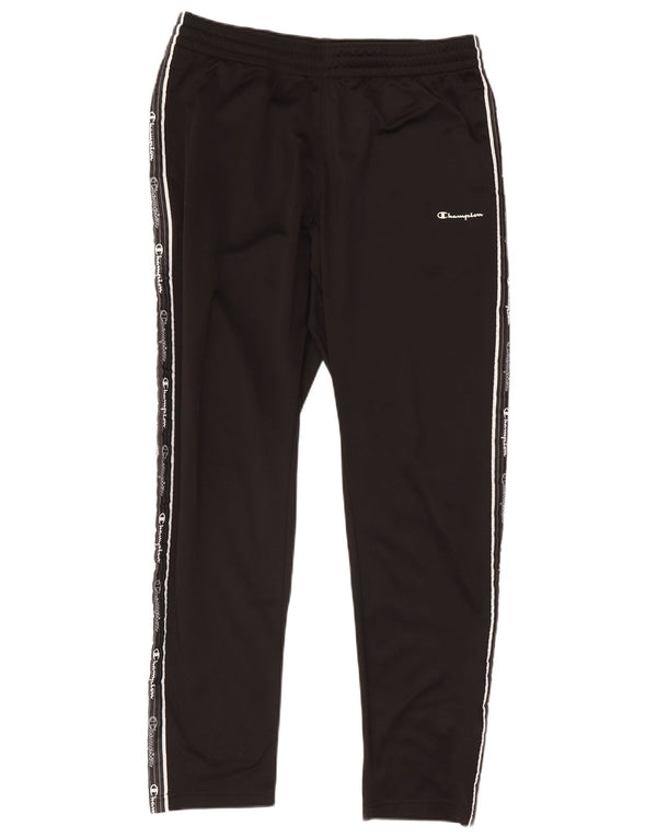 Calça de treino masculina Champion Graphic XL preto poliéster