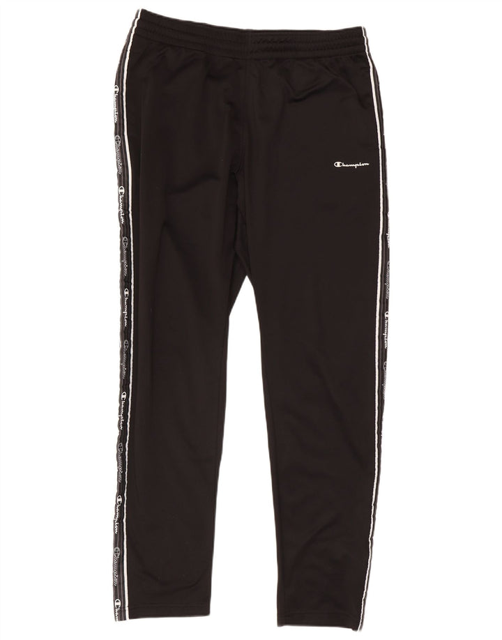 Calça de treino masculina Champion Graphic XL preto poliéster