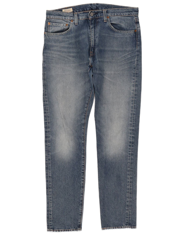 Calça jeans masculina Levi's 512 Slim Tapered W32 L32 azul algodão