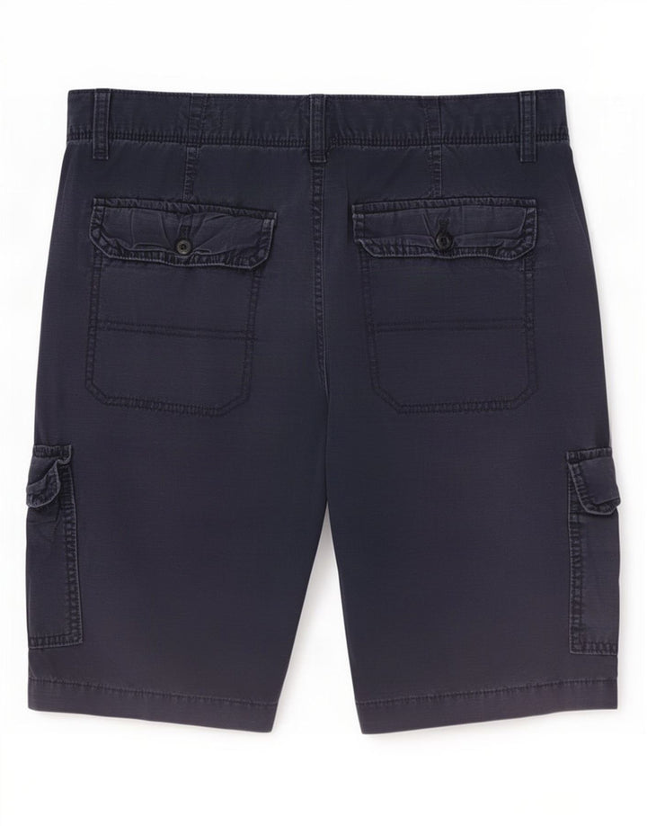 Shorts cargo masculino Gap W28 algodão listrado azul marinho médio