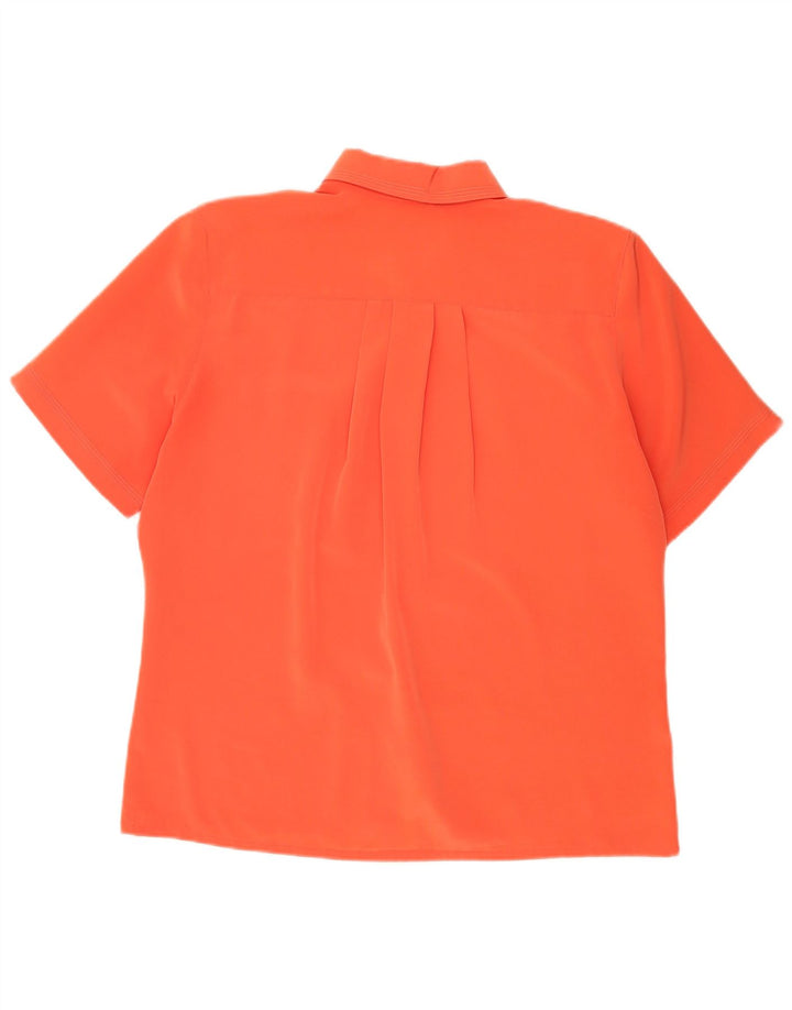 Linea Donna blusa feminina manga curta oversized IT 44 médio laranja