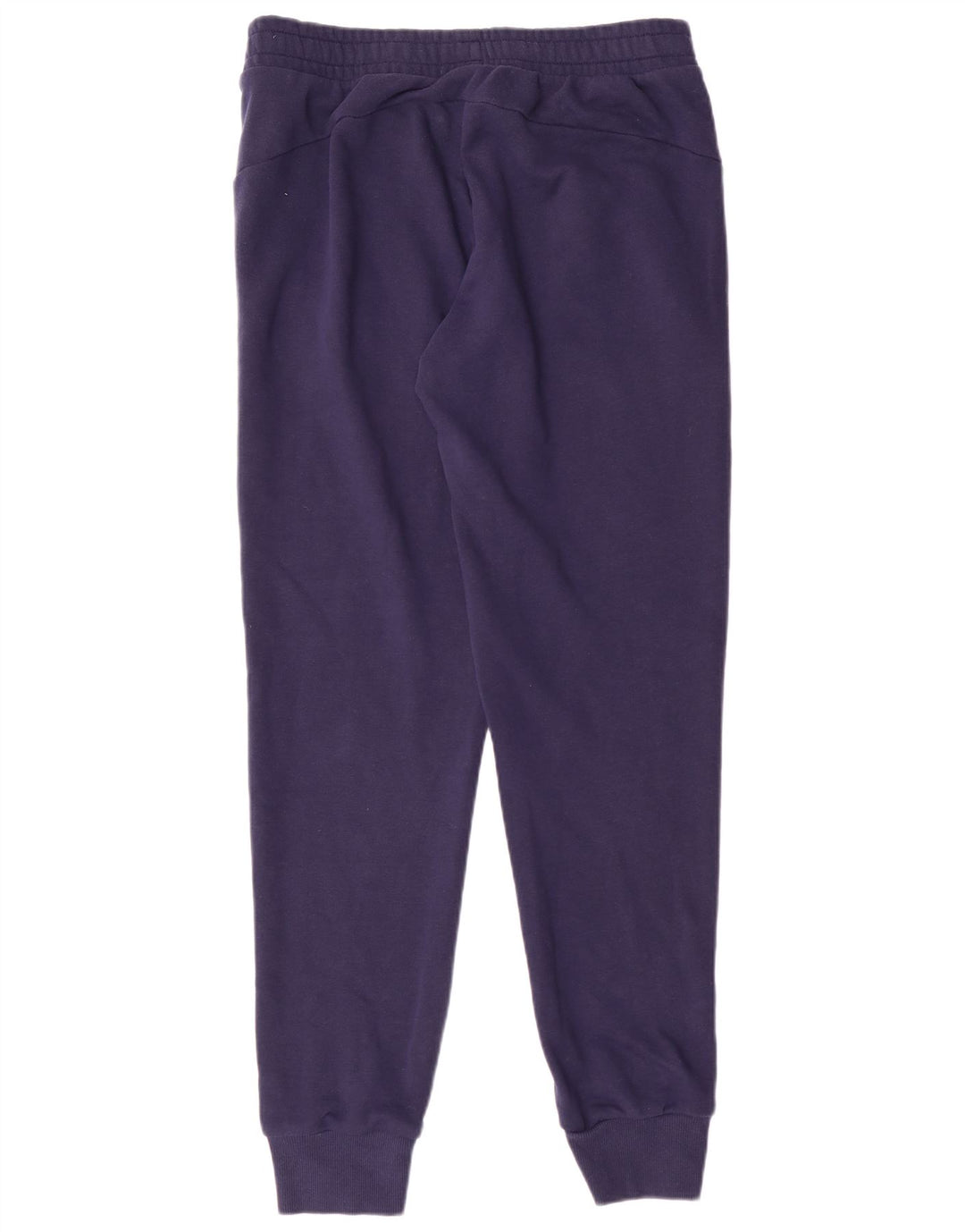 Calça de treino feminina PUMA Joggers UK 14 médio azul marinho algodão