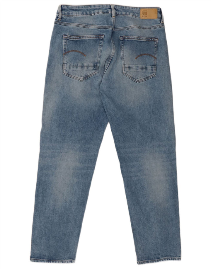 G-STAR feminino Kate Straight Jeans W28 L30 Azul