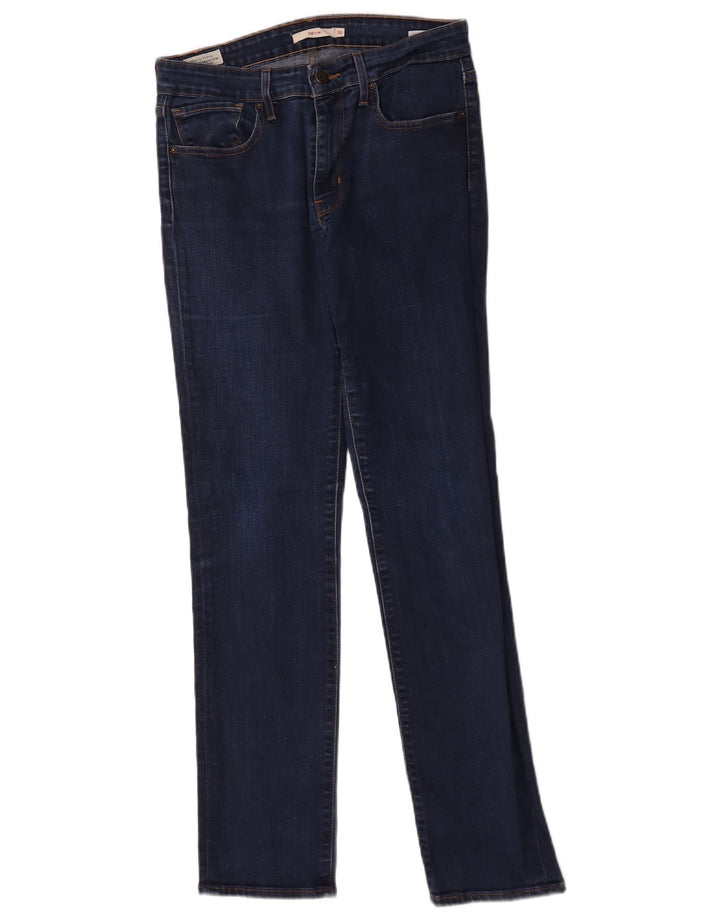 Calça jeans feminina Levi's 712 Slim W30 L31 azul algodão
