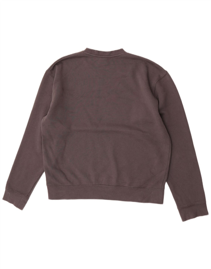 Zara Moletom Masculino Jumper Grande Algodão Cinza