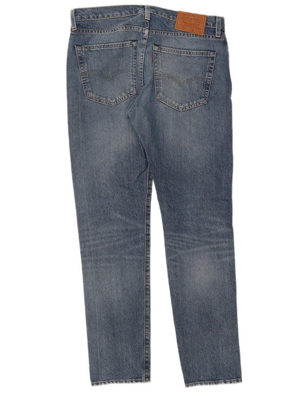 Calça jeans masculina Levi's 512 Slim Tapered W32 L32 azul algodão