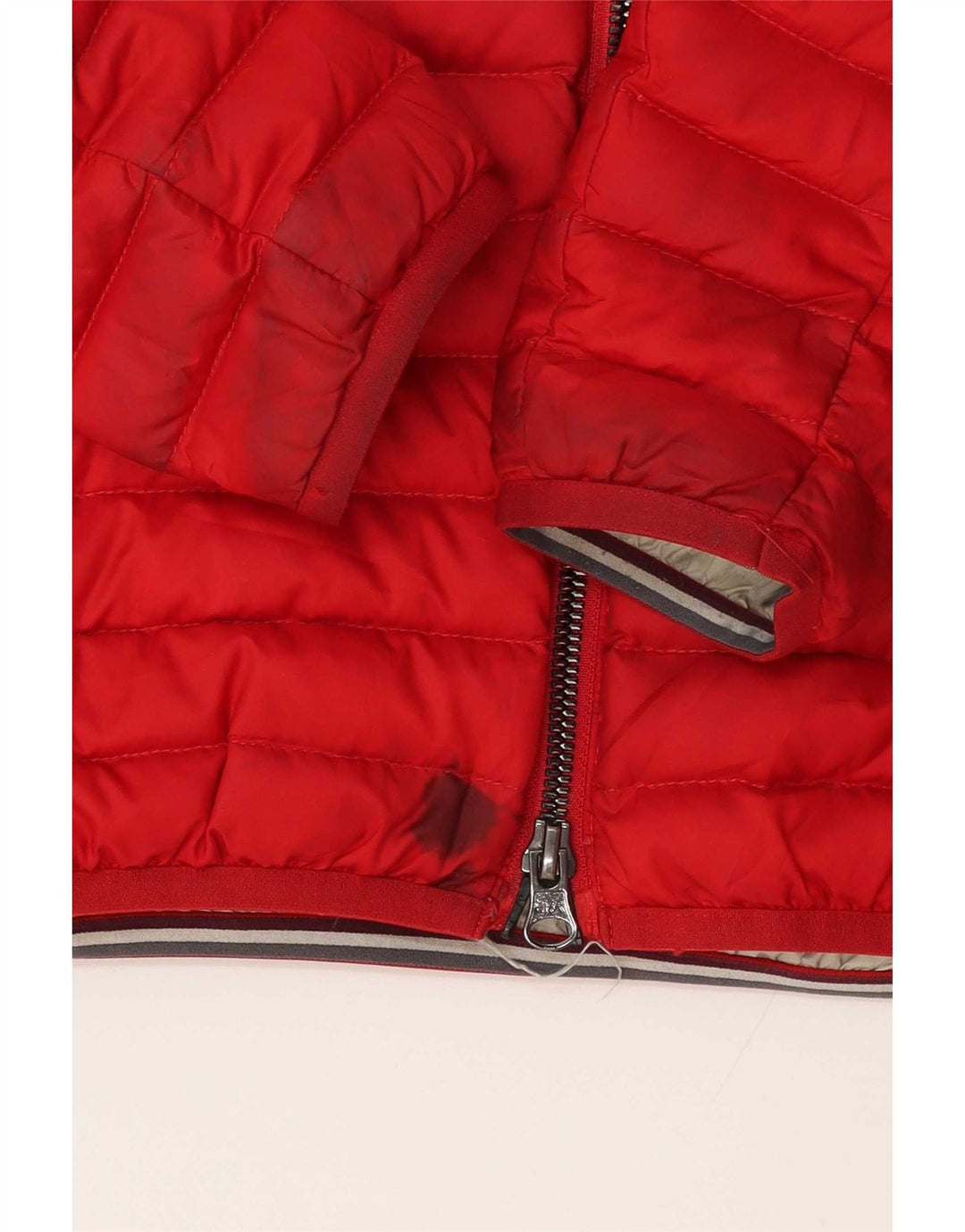 Jaqueta acolchoada com capuz feminino Colmar IT 38 2XS poliéster vermelho