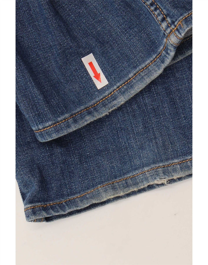 Calça jeans reta masculina Calvin Klein W31 L30 azul algodão