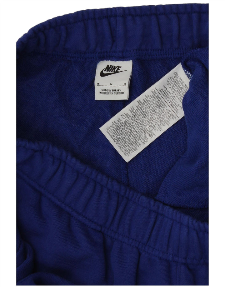 Shorts esportivos gráficos masculinos Nike médio azul algodão