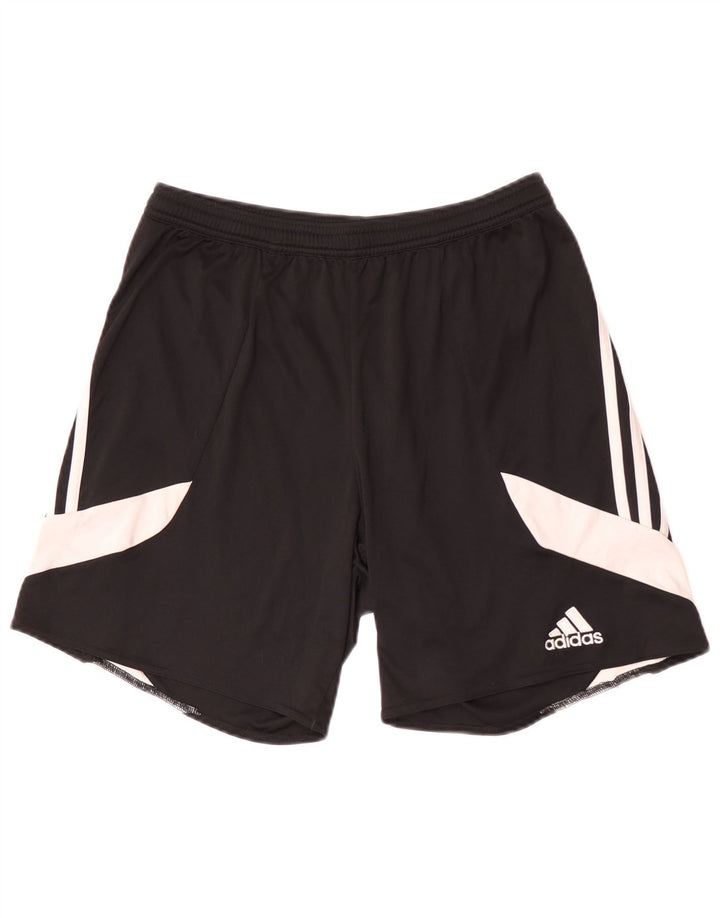 Adidas Masculino Climalite Sport Shorts Médio Preto Colorblock Poliéster