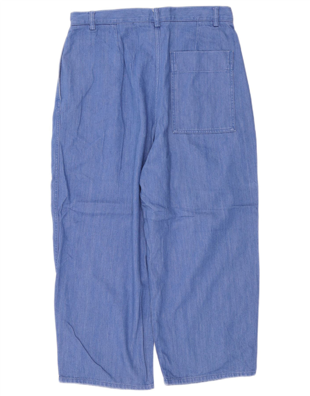 Calça feminina Cos cortada EU 40 médio W30 L24 algodão azul