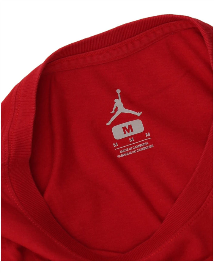 Camiseta masculina Jordan Top Médio Vermelho